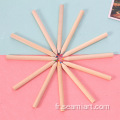 12Colors Kids Color crayon kraft en papier tube en papier